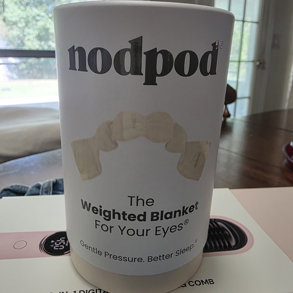 NodPod Weighted Blanket For Your Eyes!